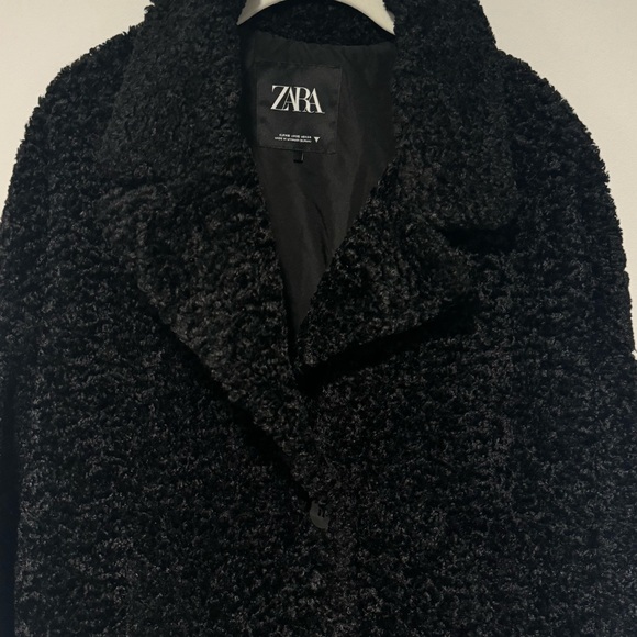 Velvety Boucle Black Jacket - Picture 2 of 6